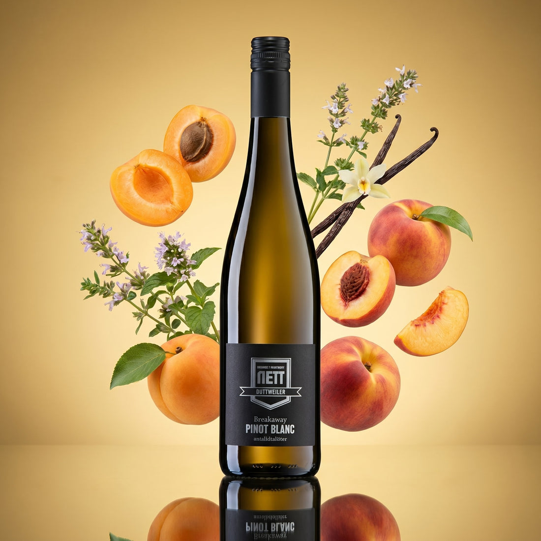 Breakaway Pinot Blanc - Bergdolt Reif & Nett (entalkoholisiert) – Aromabild