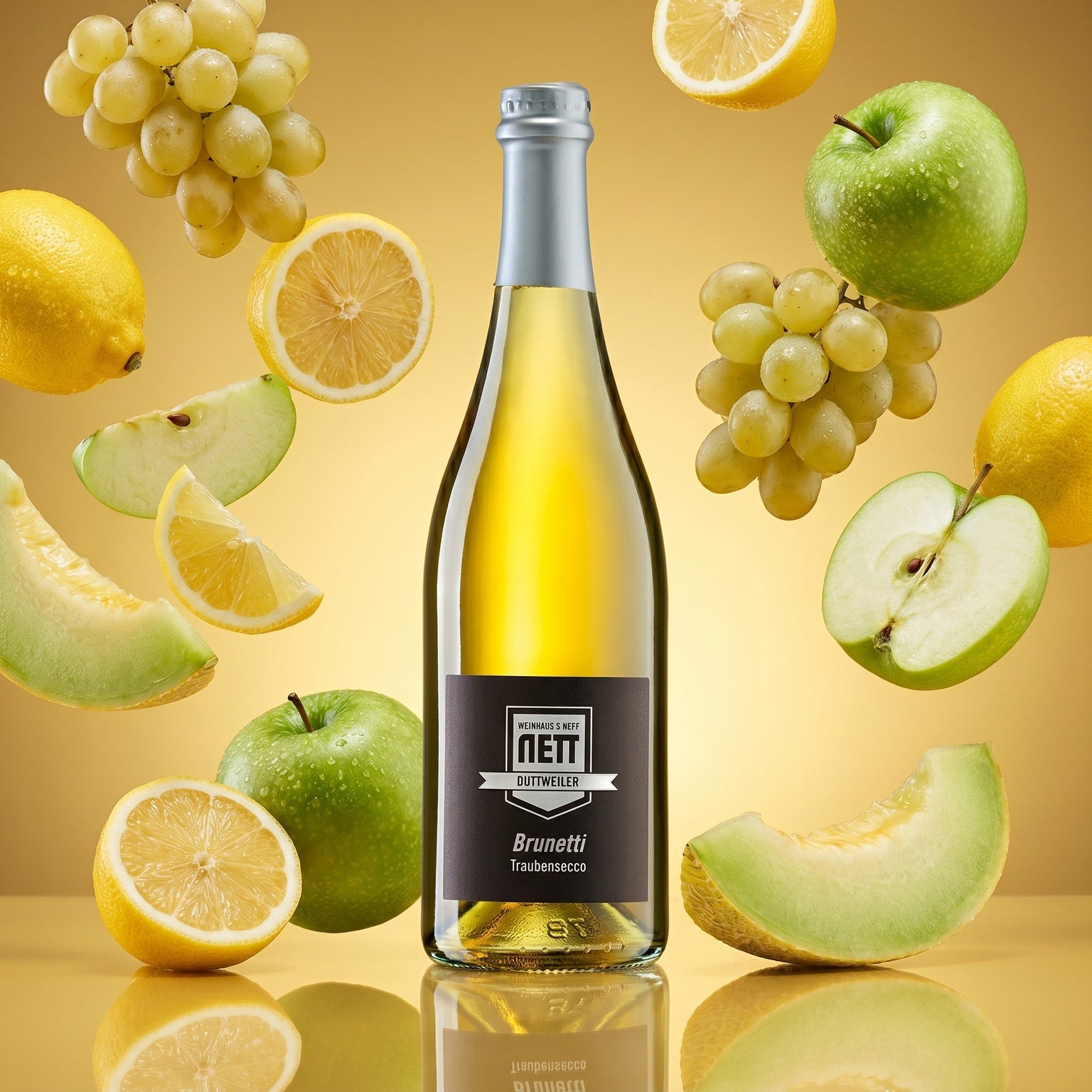 Brunetti Traubensecco alkoholfrei - Bergdolt Reif & Nett – Aromabild