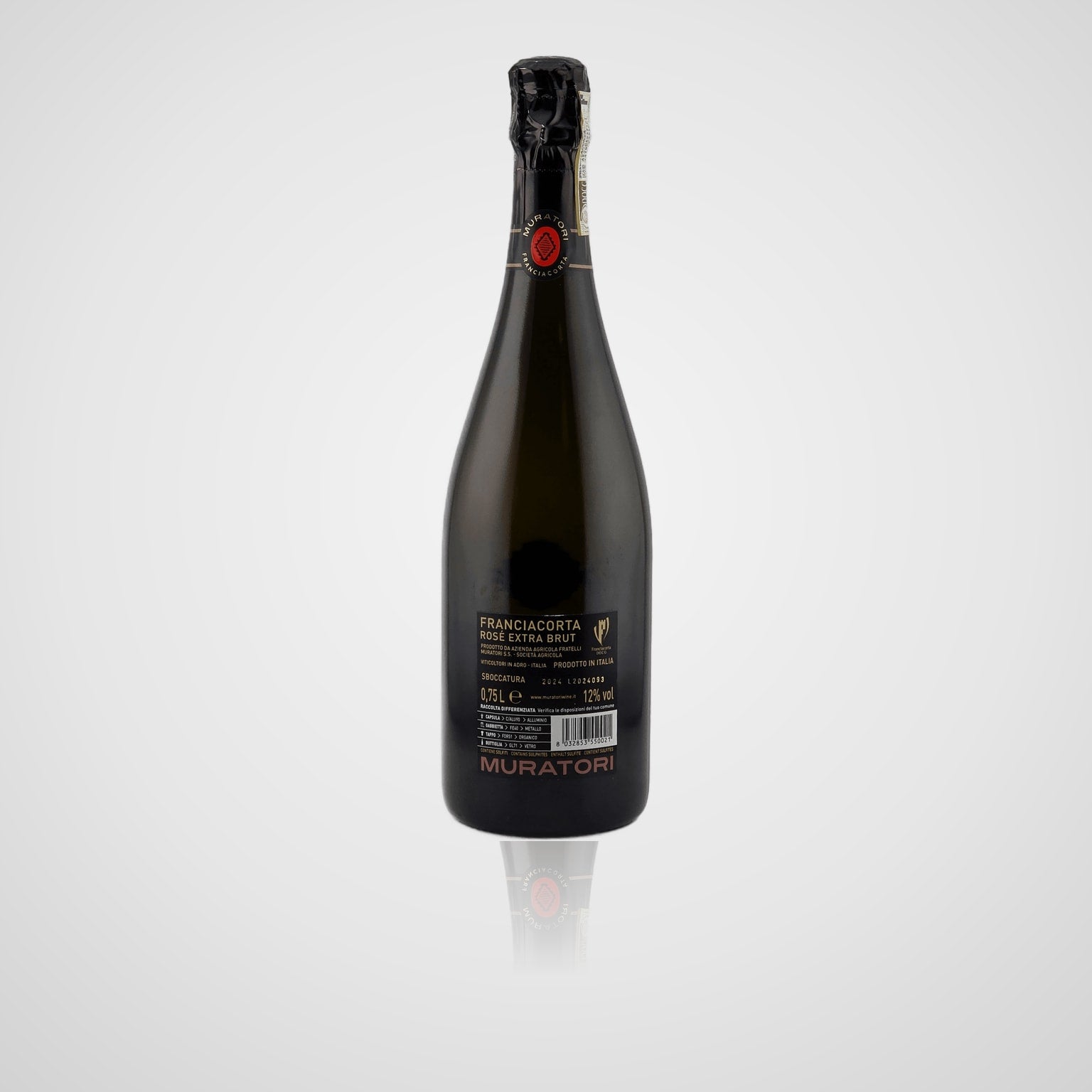 Franciacorta Rosé - Muratori – Rückseite