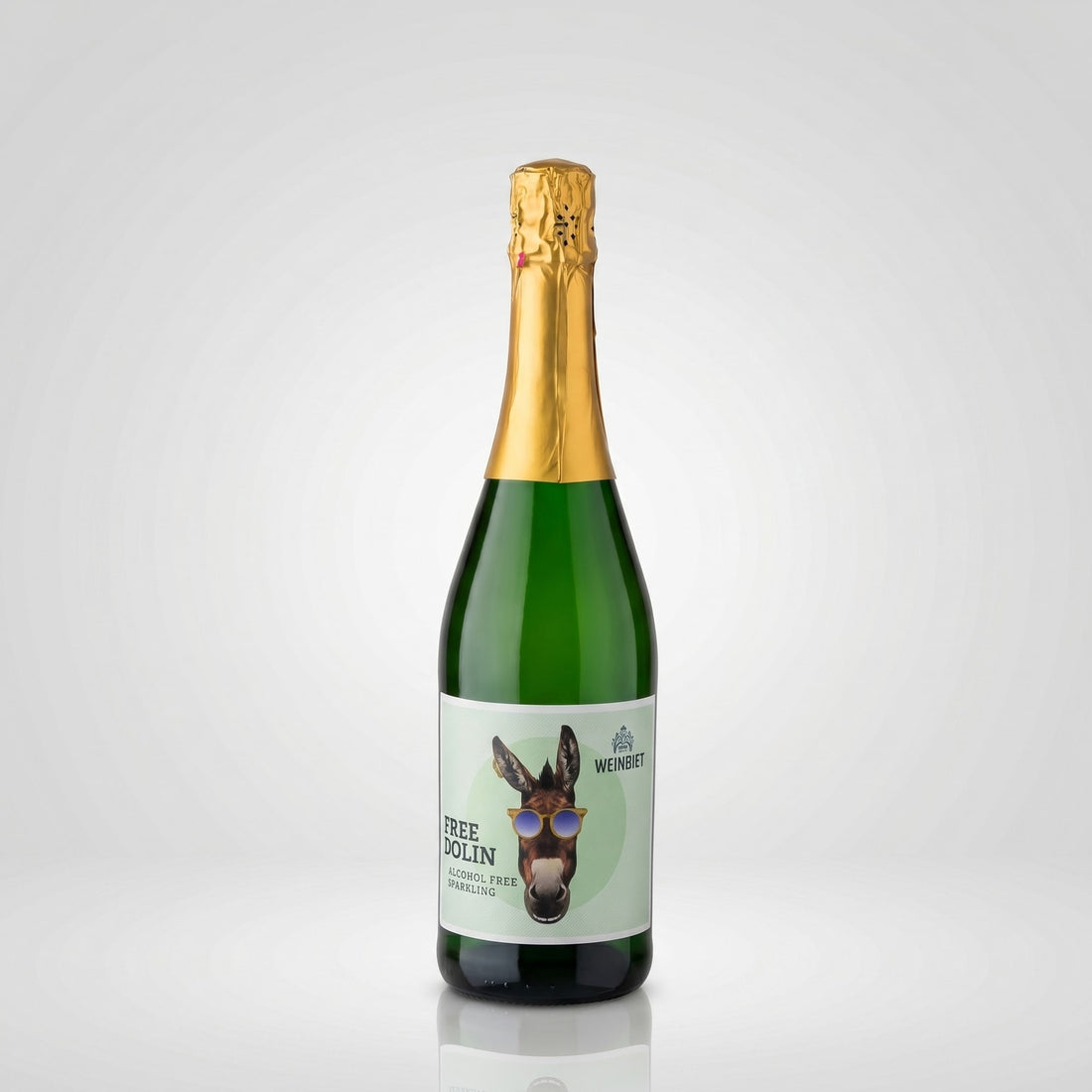 FreeDolin Alcohol Free Sparkling - Weinbiet – Vorderseite