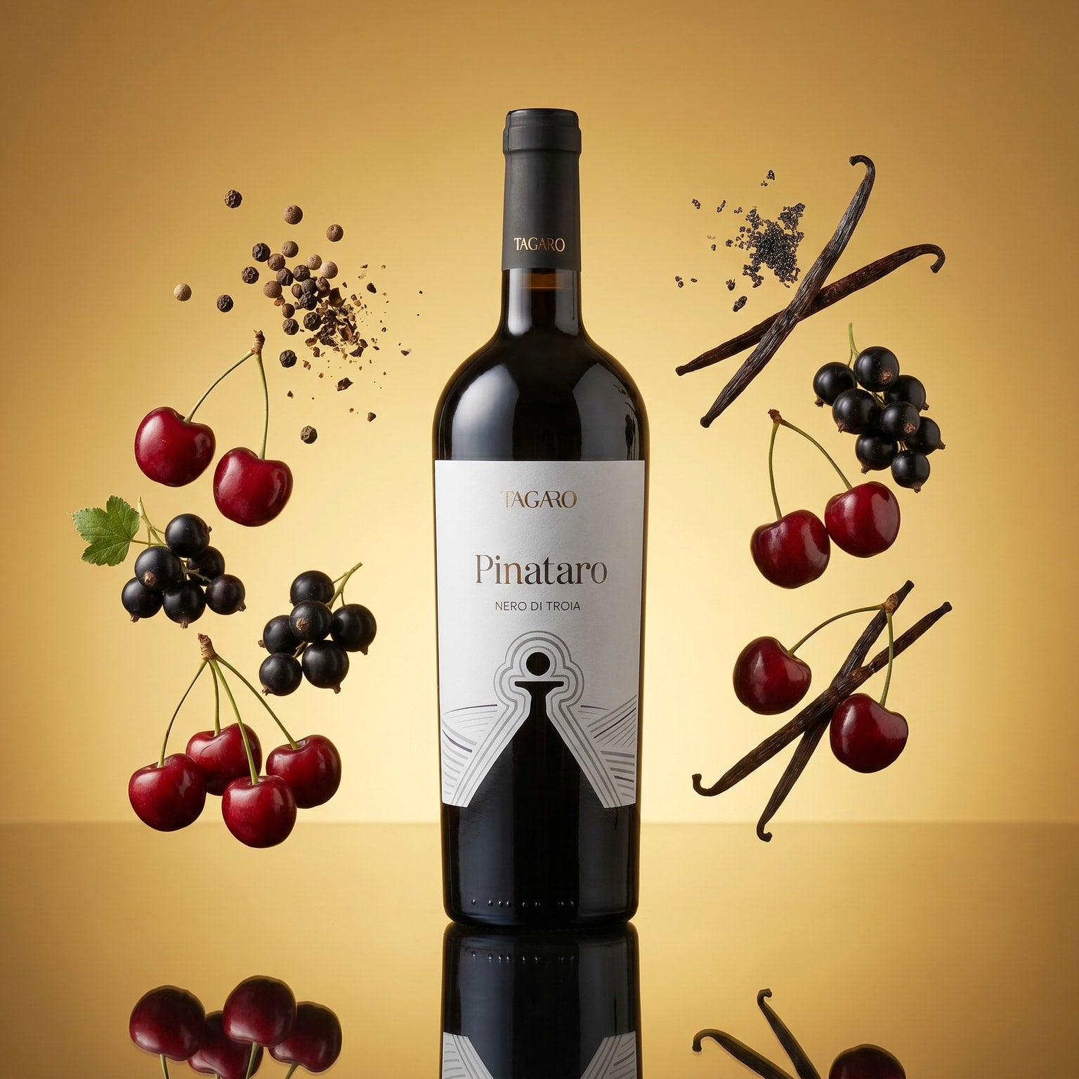 Pinataro Nero di Troia - Tagaro – Aromabild