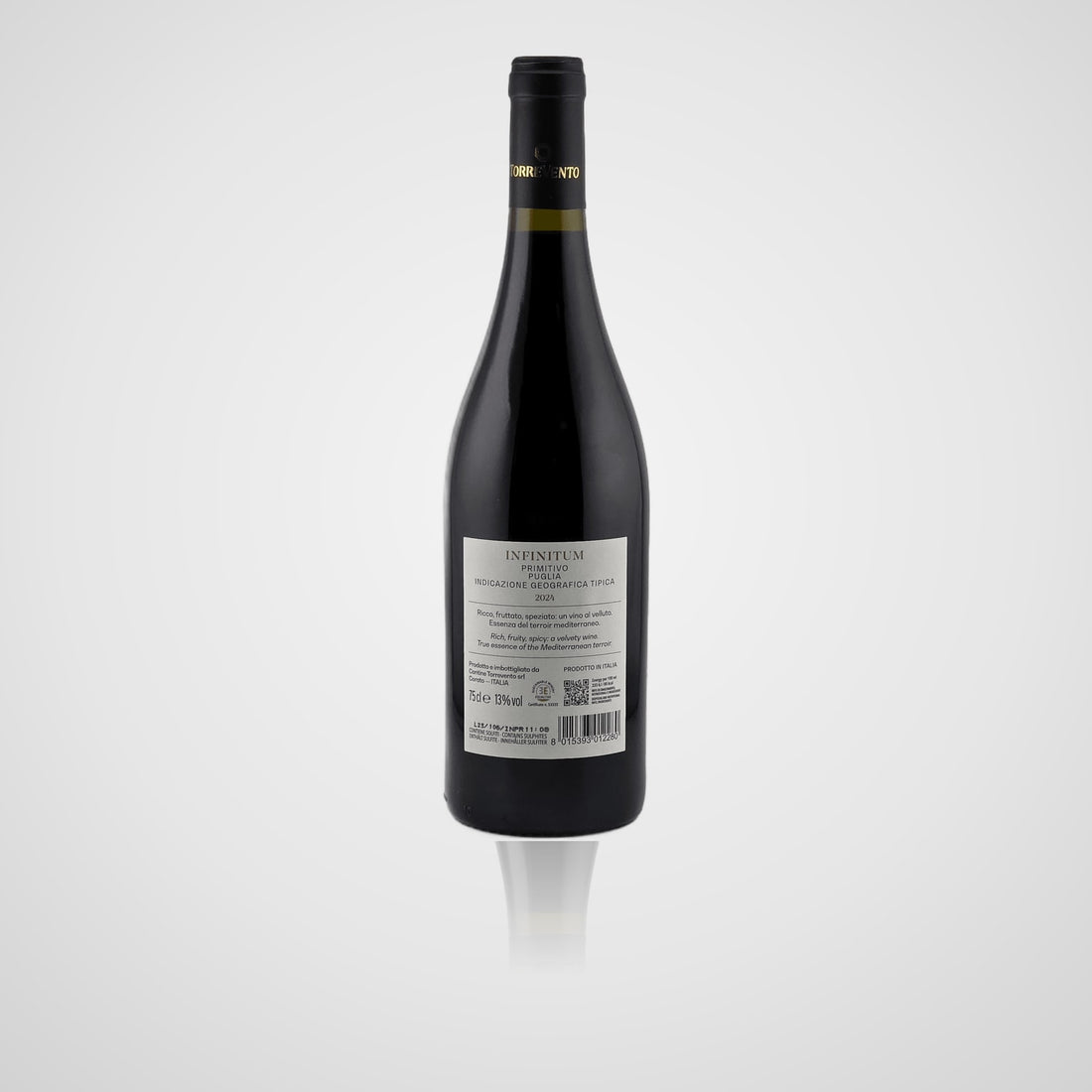 Infinitum Primitivo - Torrevento – Rückseite