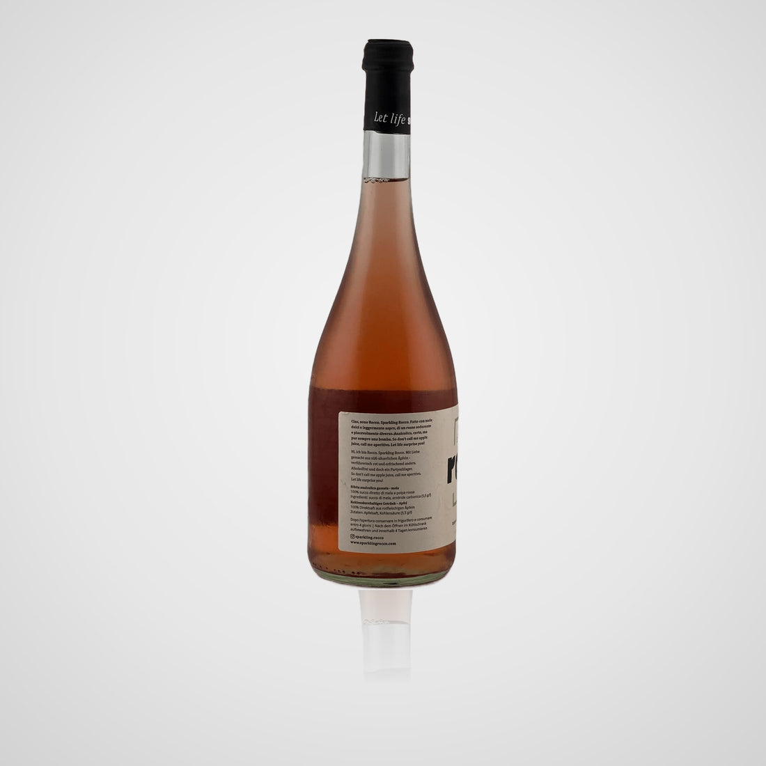 Sparkling Rocco - Weinsepphof – Rückseite