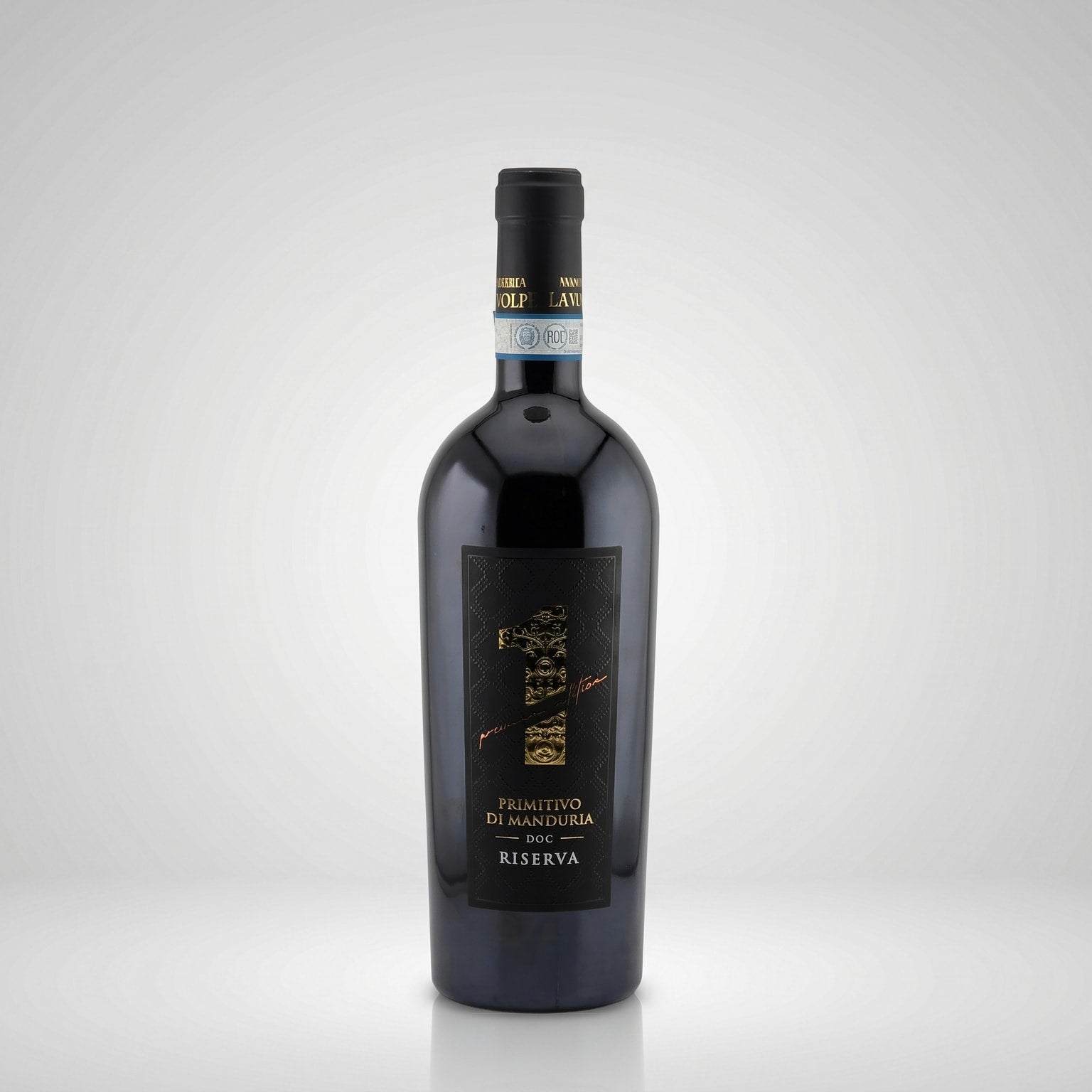 UNO Primitivo di Manduria DOC Riserva - Masseria la Volpe – Vorderseite