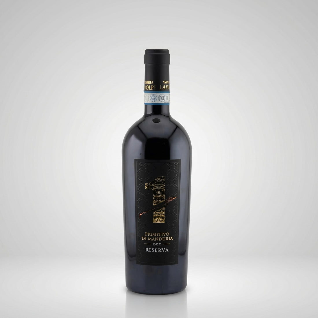 UNO Primitivo di Manduria DOC Riserva - Masseria la Volpe – Vorderseite
