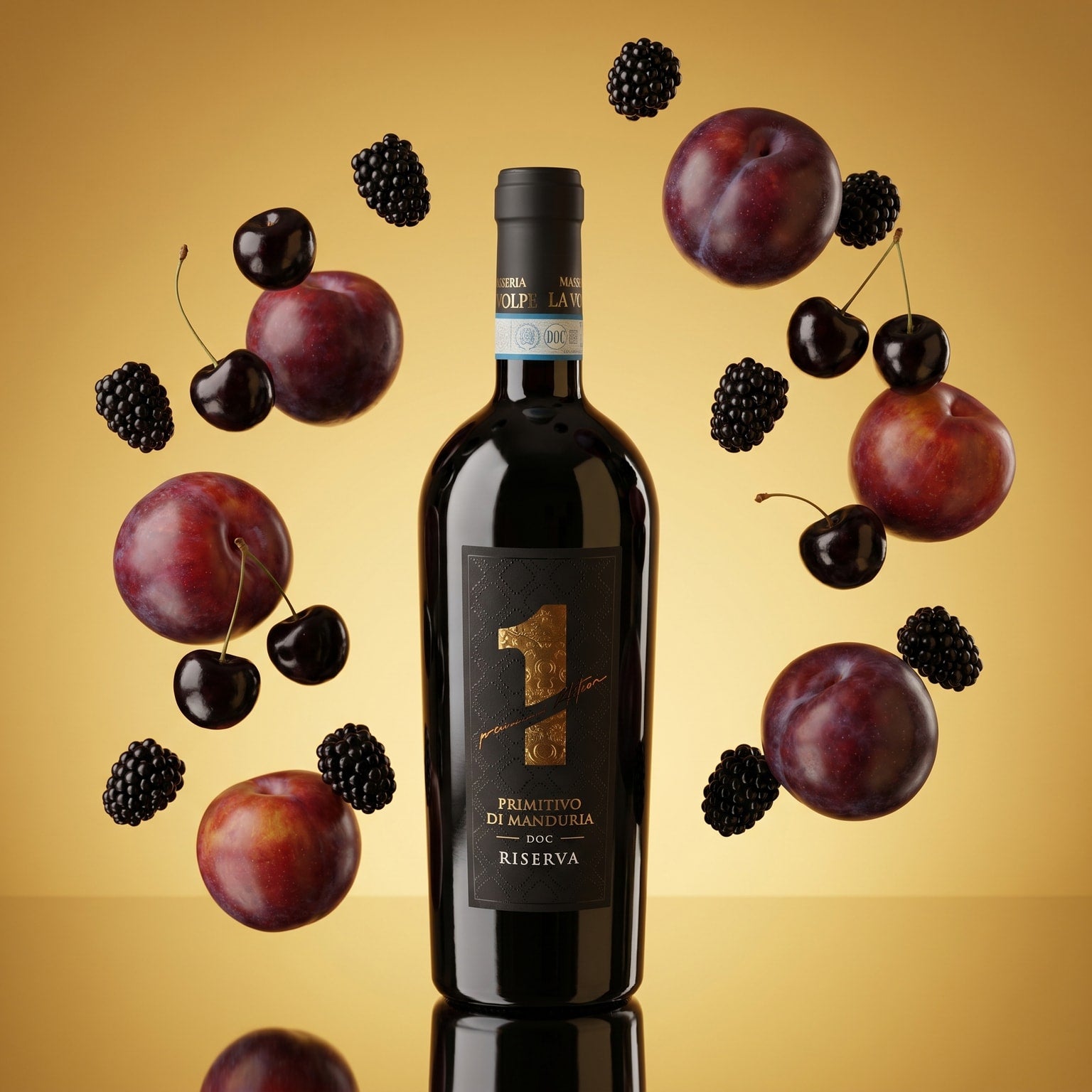 UNO Primitivo di Manduria DOC Riserva - Masseria la Volpe – Aromabild