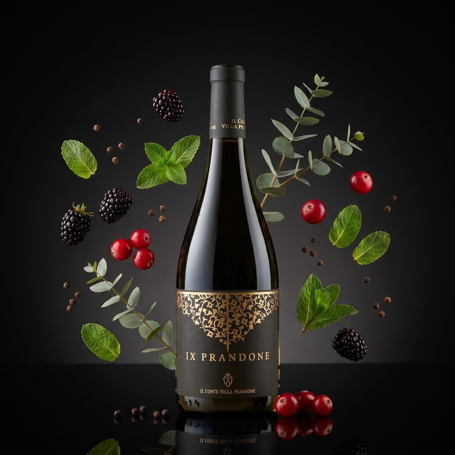 IX Prandone Merlot - Il Conte Villa Prandone – Aromabild