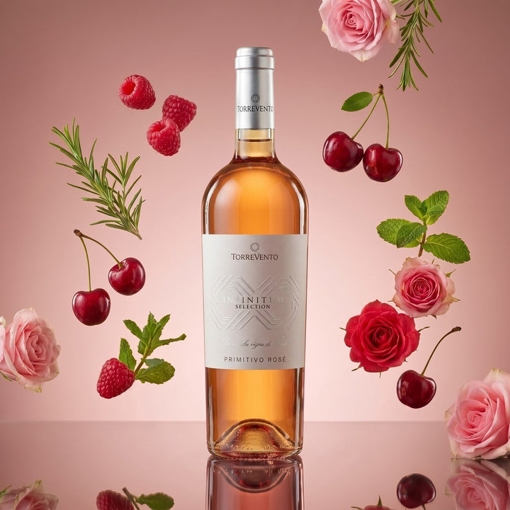Infinitum Selection Primitivo Rosato Puglia - Torrevento – Aromabild