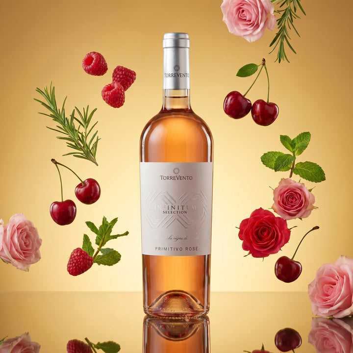 Infinitum Selection Primitivo Rosato Puglia - Torrevento – Aromabild