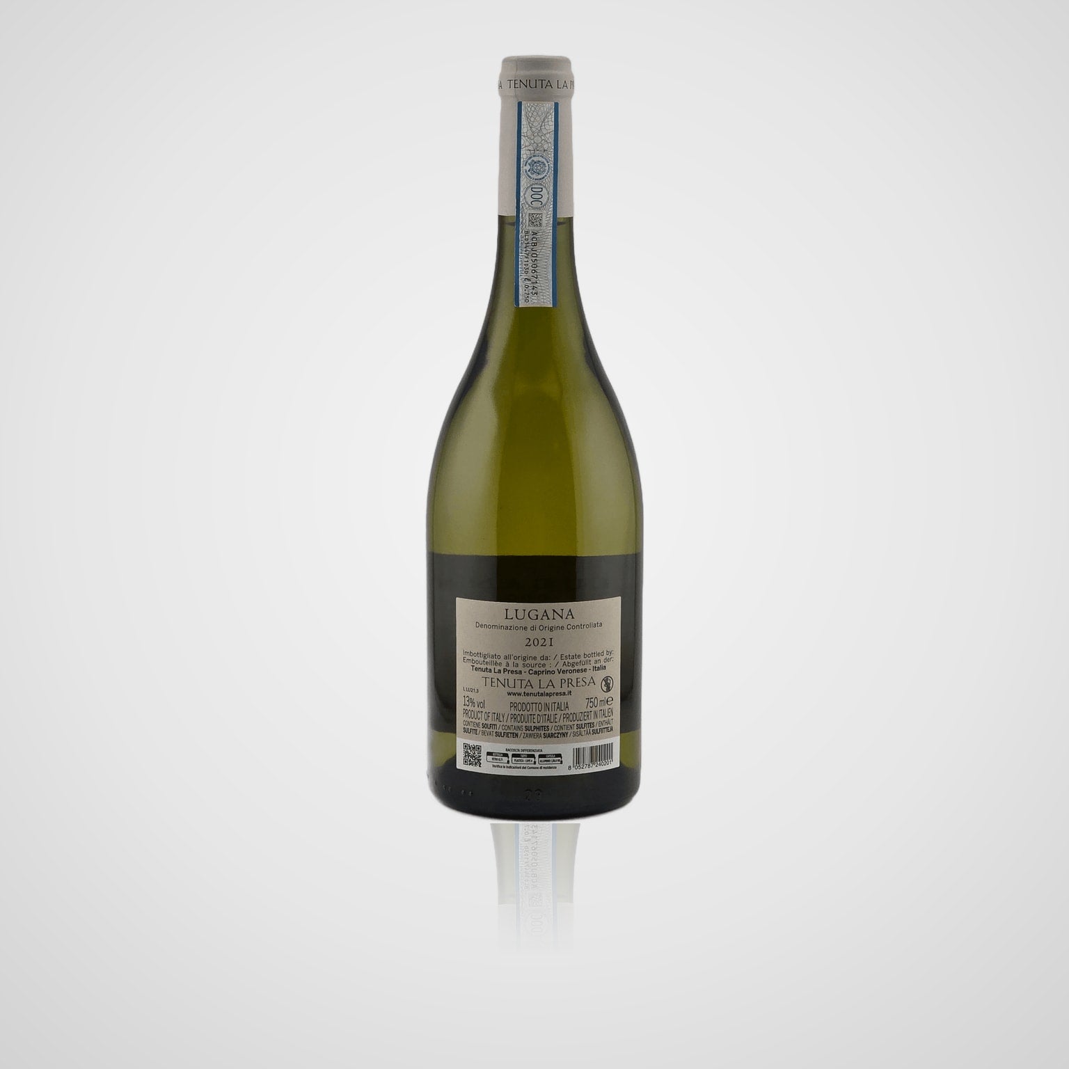 Lugana DOC - Tenuta la Presa – Rückseite