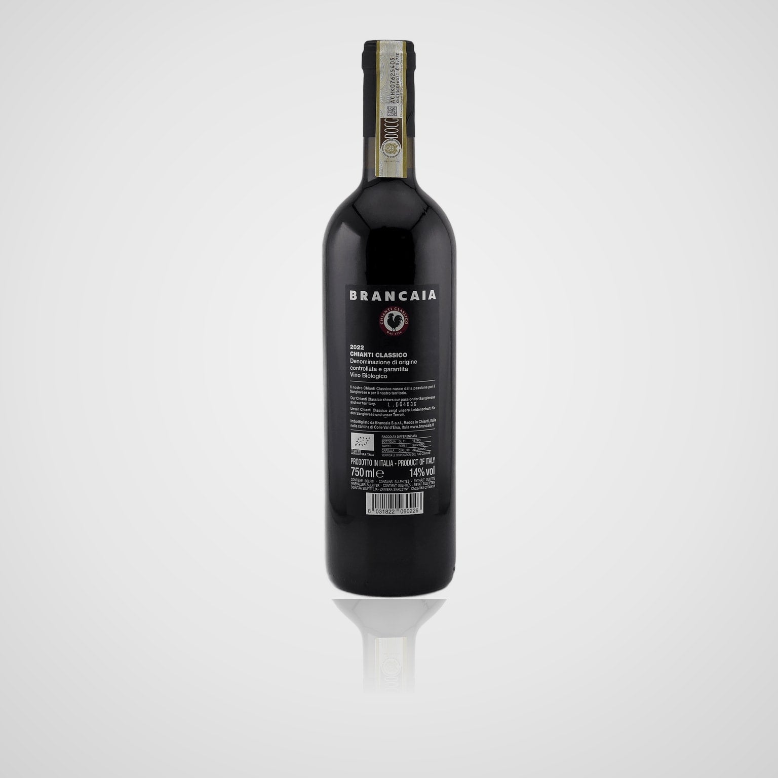 Chianti Classico - Bracaia – Rückseite