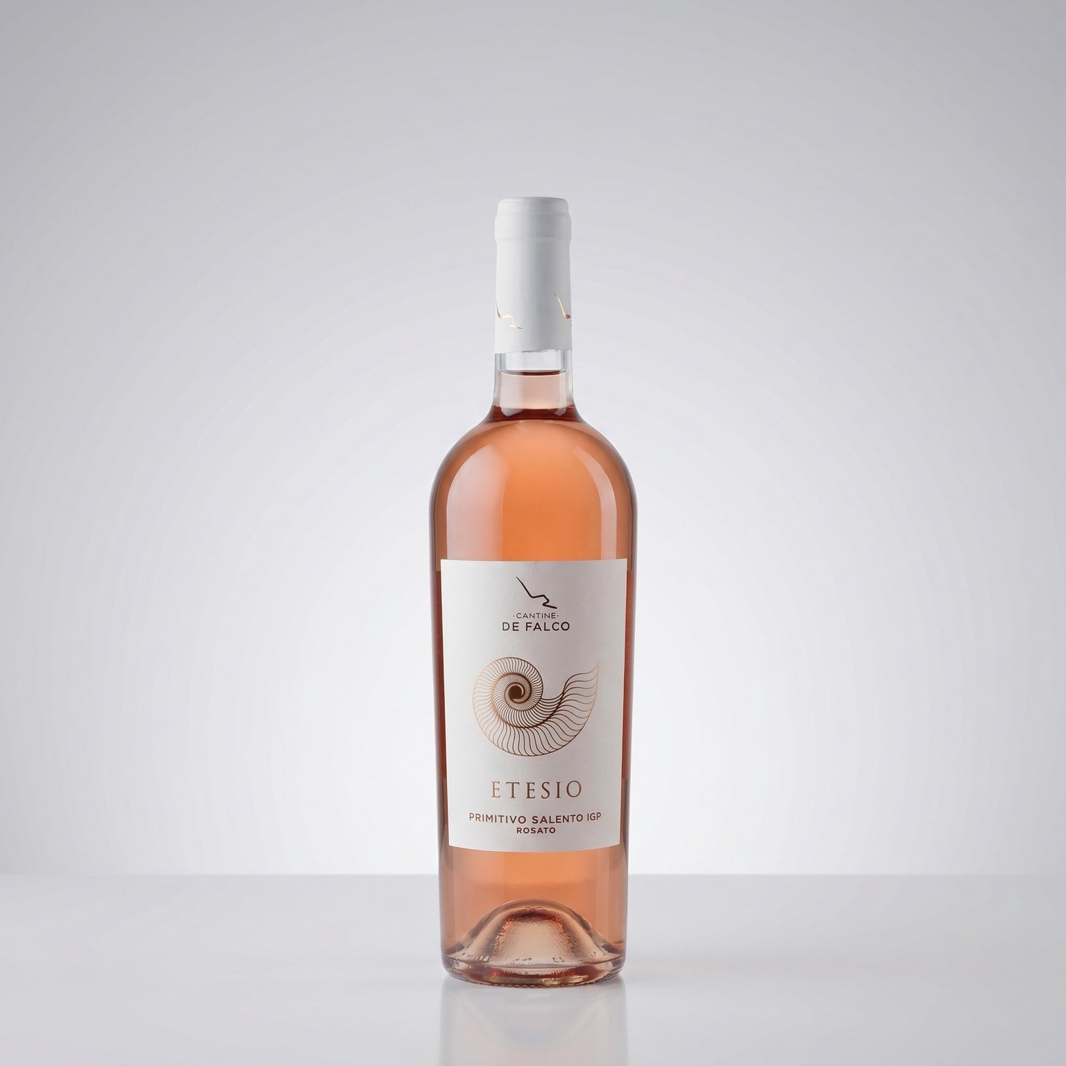Etesio Primitivo Salento Rosato IGP - Cantine der Falco – Vorderseite