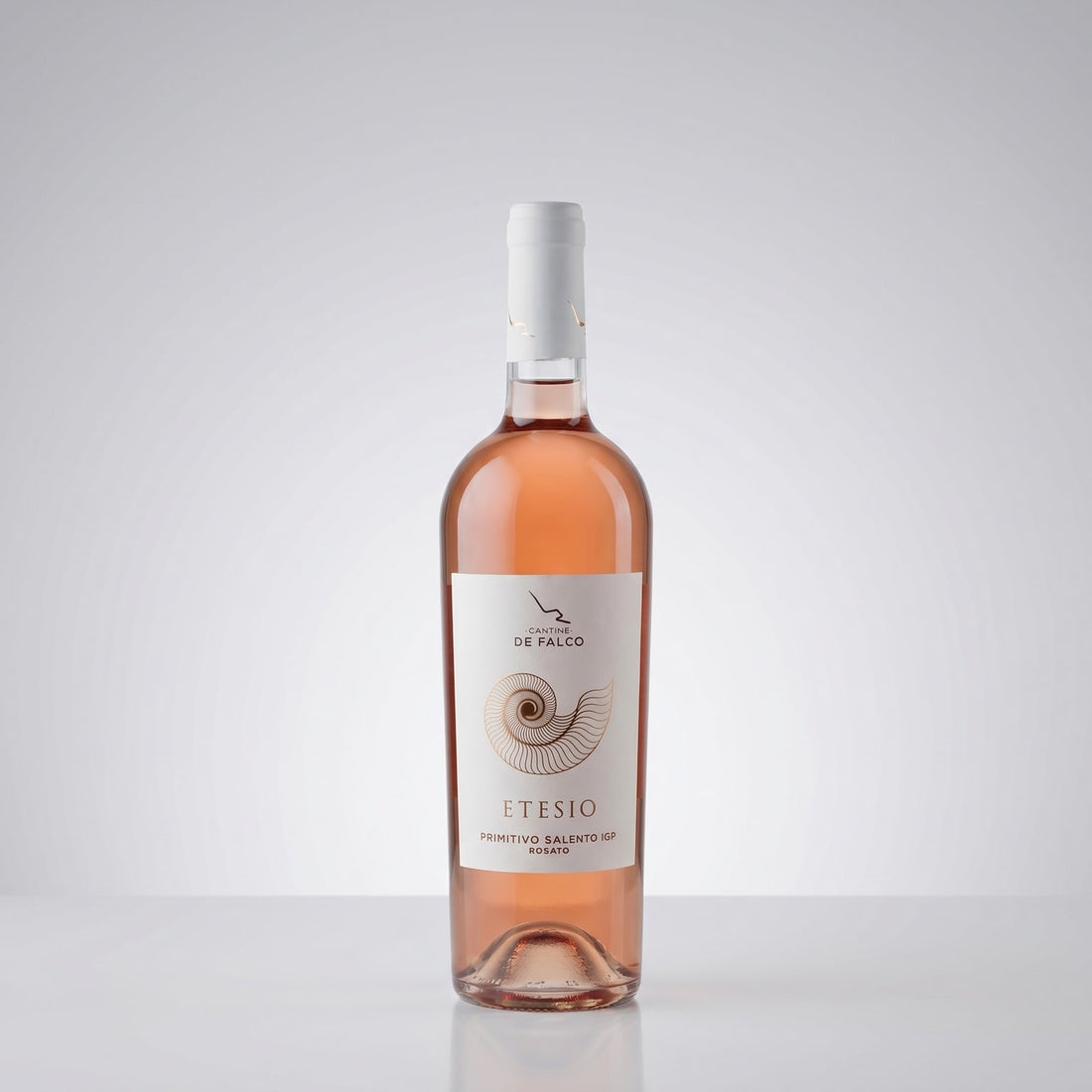 Etesio Primitivo Salento Rosato IGP - Cantine der Falco – Vorderseite