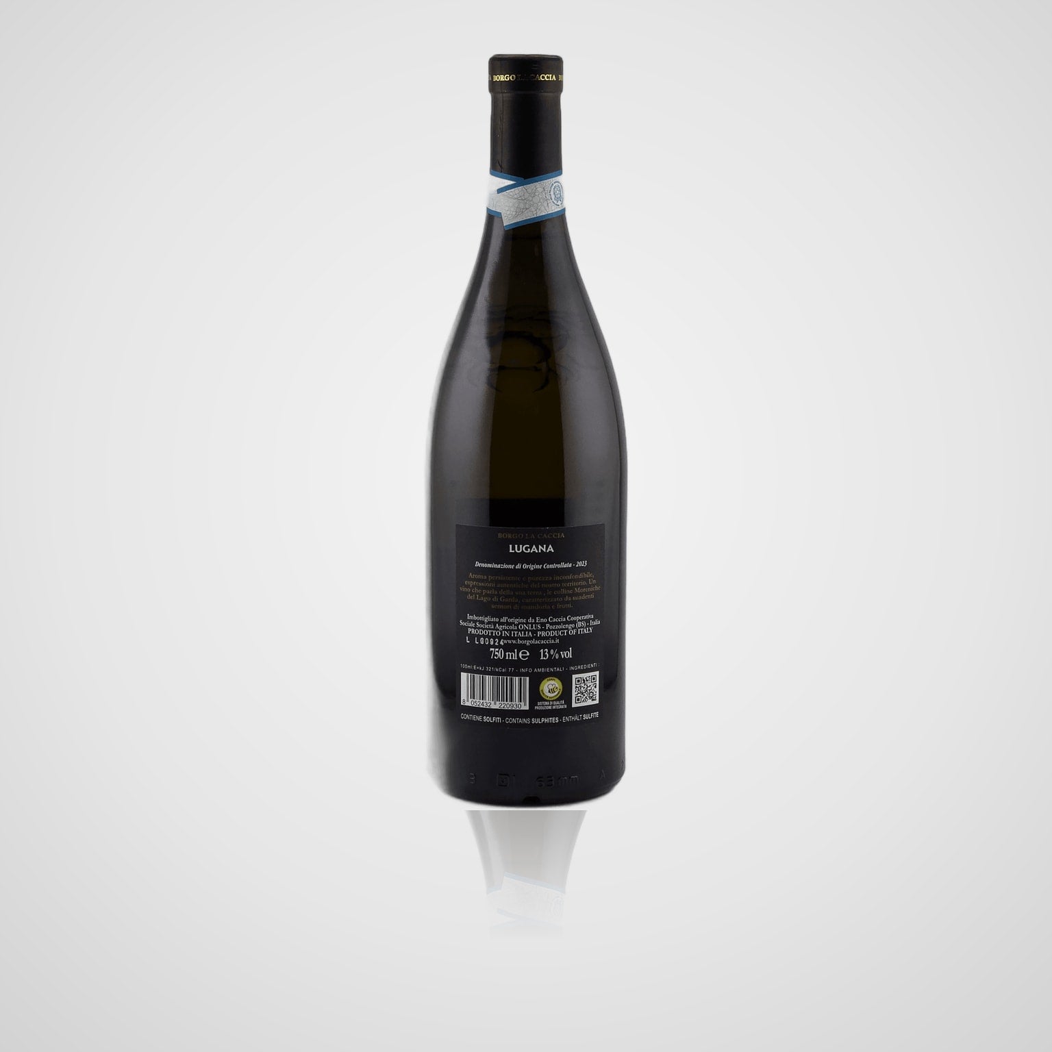 Lugana DOC - Borgo la Caccia – Rückseite