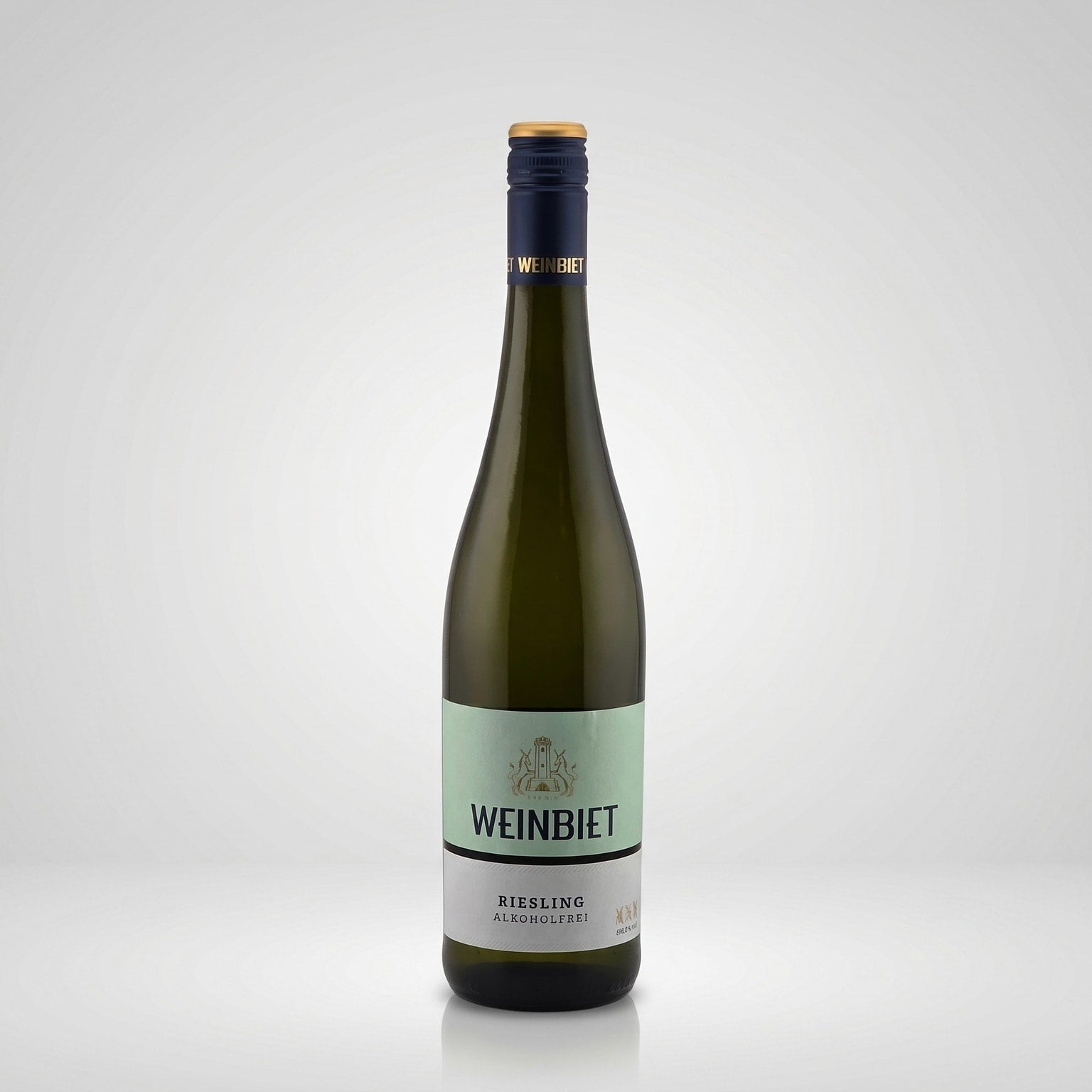 Riesling Alkoholfrei - Weinbiet – Vorderseite
