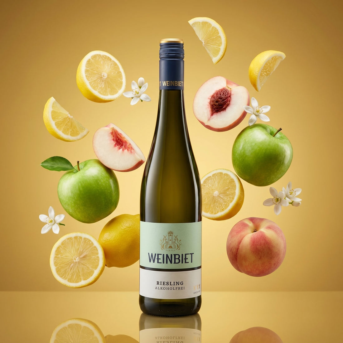 Riesling Alkoholfrei - Weinbiet – Aromabild