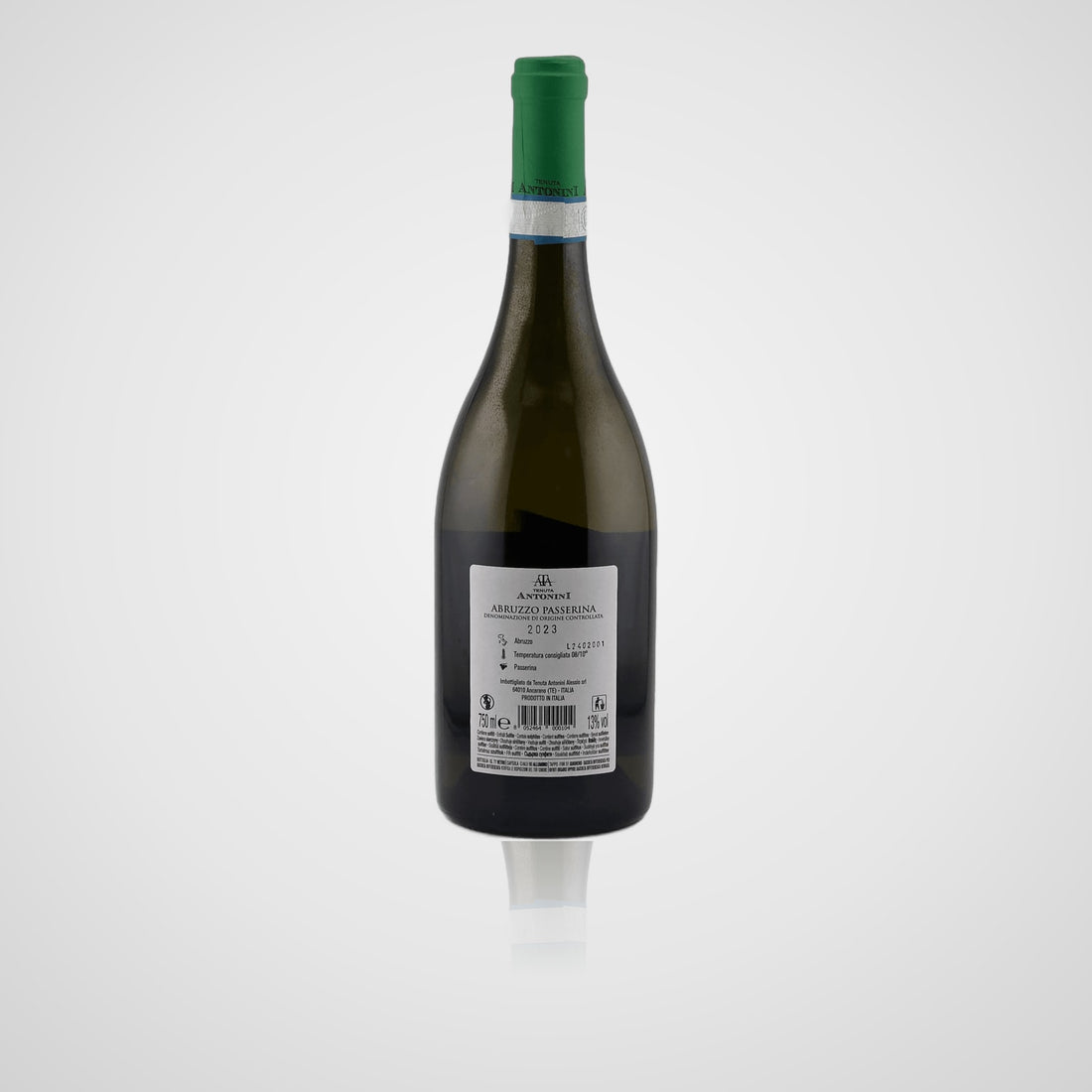 Passerina Abruzzo - Tenuta Antonini – Rückseite