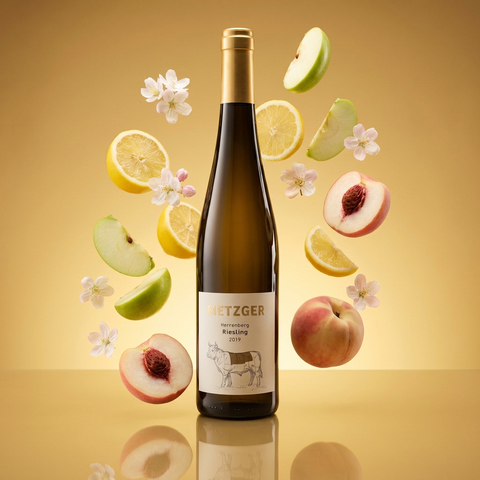Riesling Herrenberg trocken "A" - Metzger – Aromabild