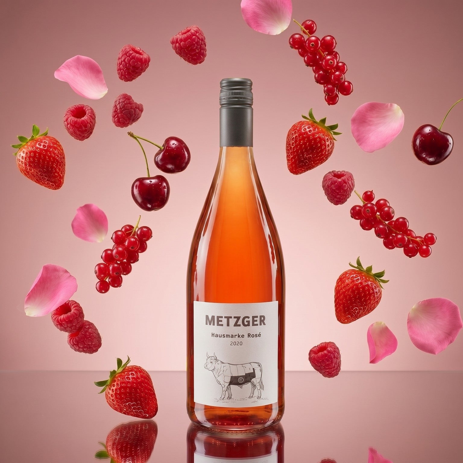 Hausmarke Rose Cuvee "C" - Metzger – Aromabild