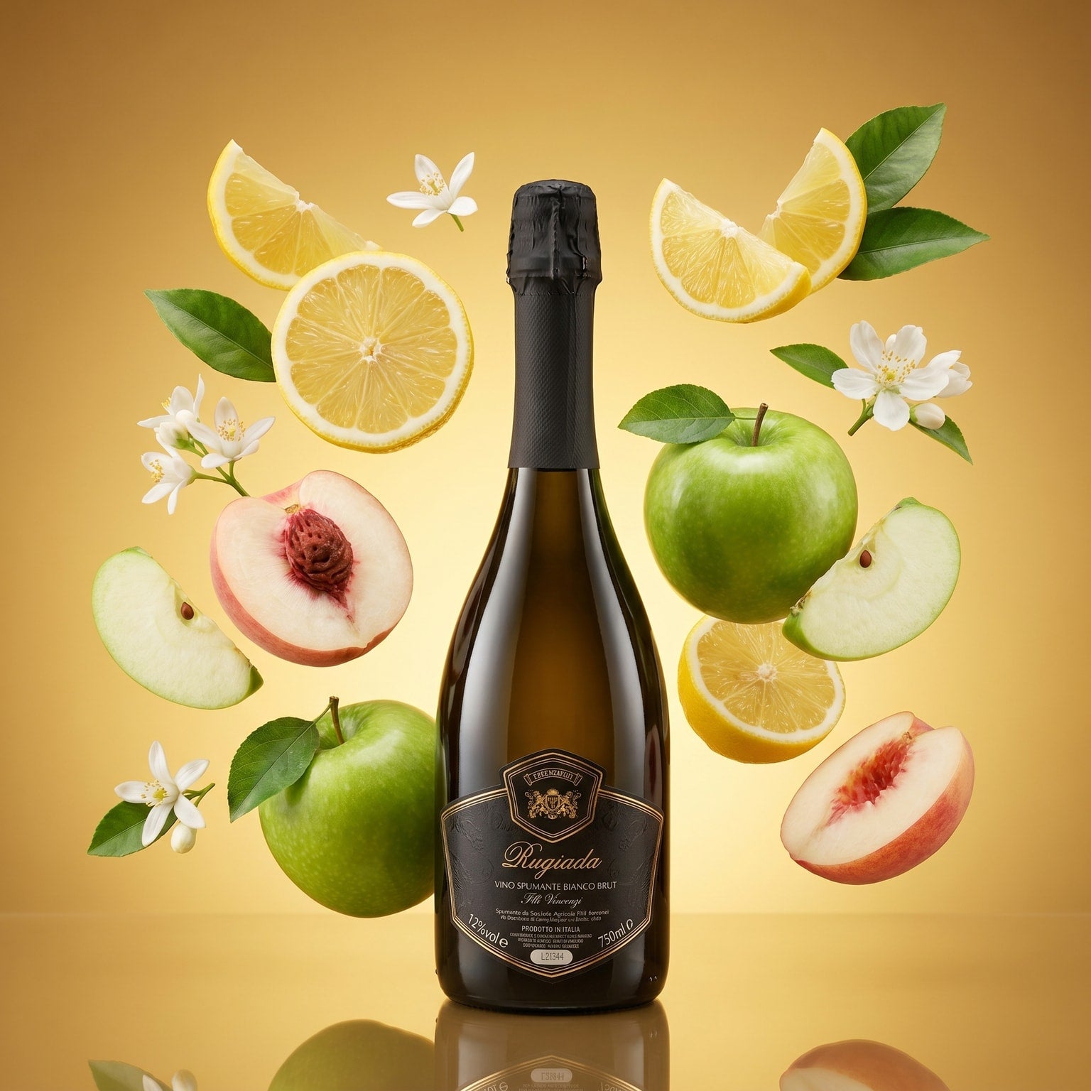 Rugiada Vino Spumante Brut - F.lli Vincenzi – Aromabild