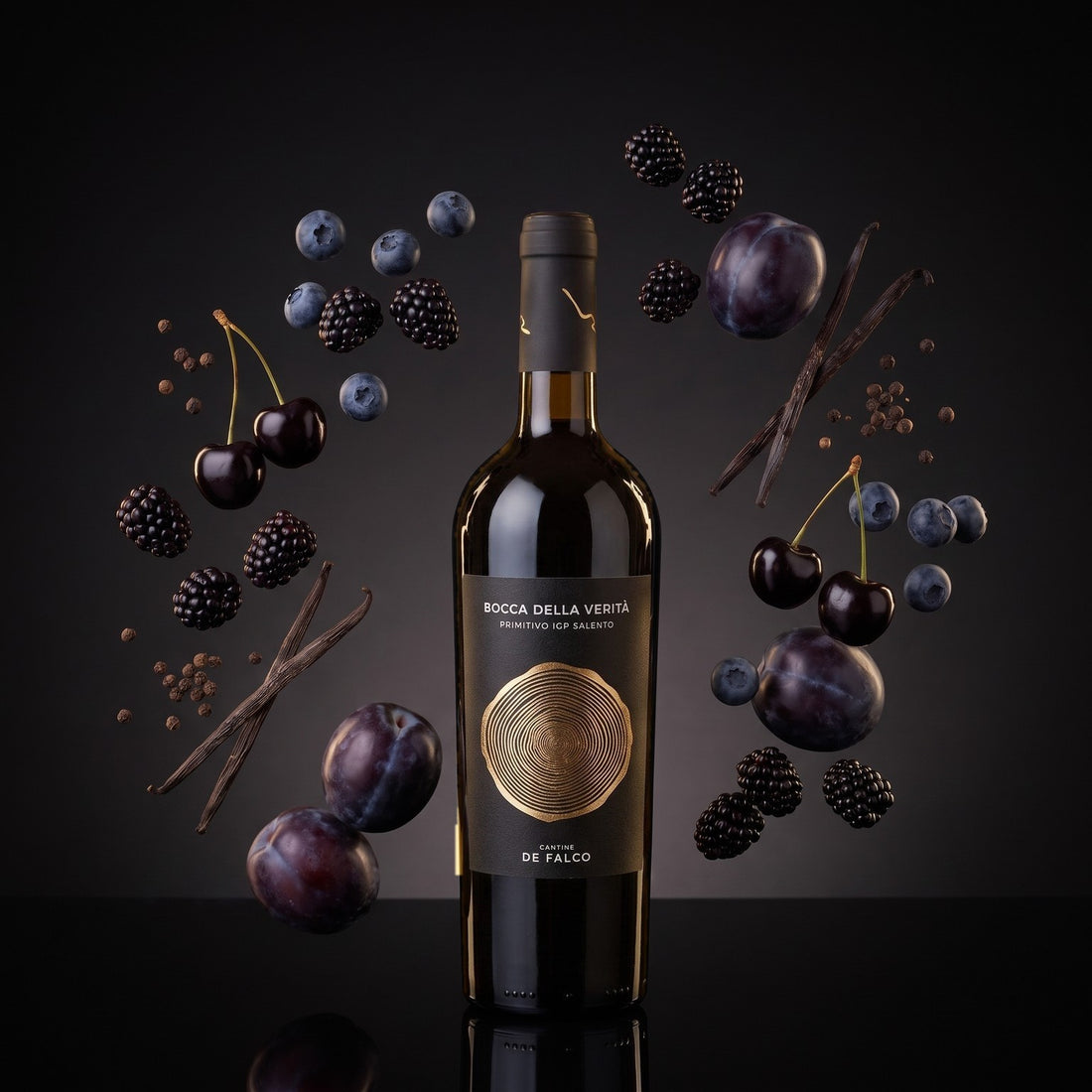 Primitivo Bocca della Verita IGT - Cantine De Falco – Aromabild