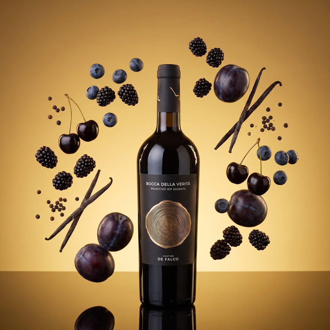 Primitivo Bocca della Verita IGT - Cantine De Falco – Aromabild