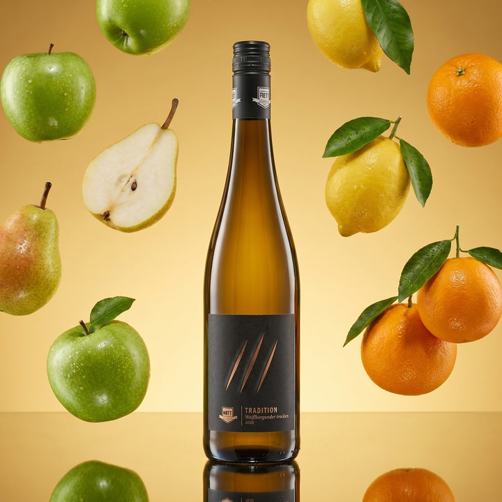 Weißburgunder "Tradition" trocken - Bergdolt Reif & Nett – Aromabild