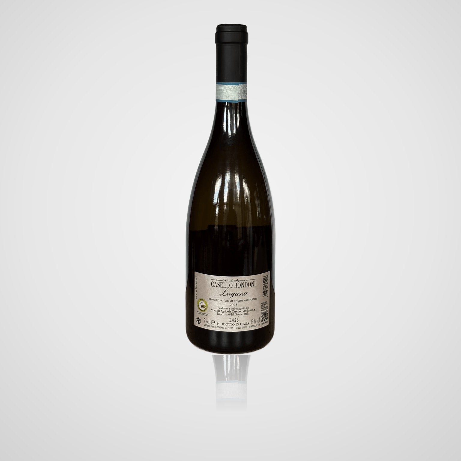 Lugana D.O.C. - Castello Bondoni Azienda Agricola – Rückseite