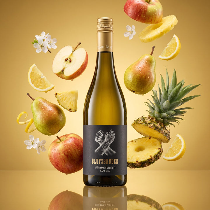 Blutsbruder Chardonnay & Weißburgunder - Karl May – Aromabild