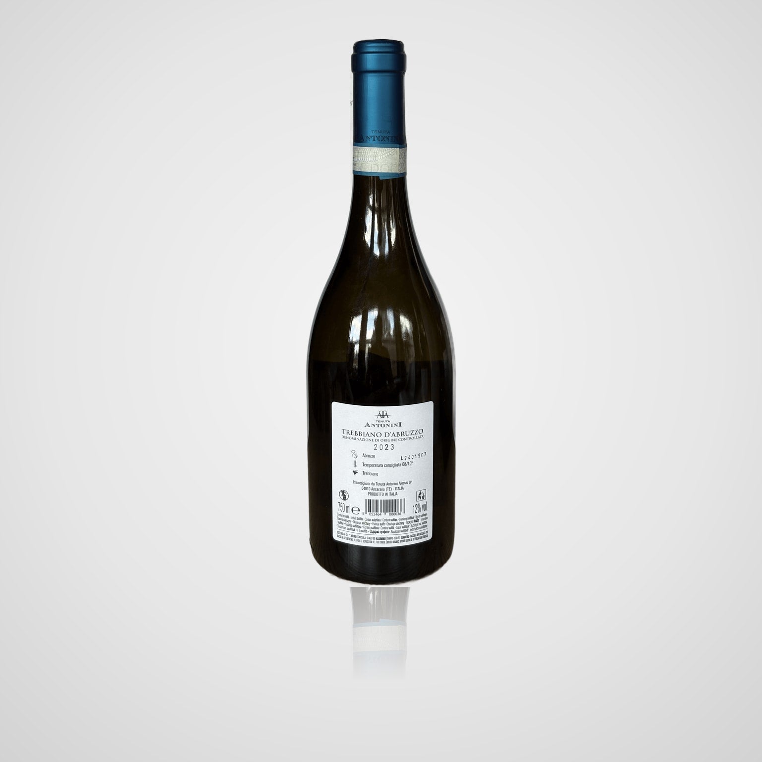 Trebbiano d'Abruzzo DOC - Tenuta Antonini – Rückseite