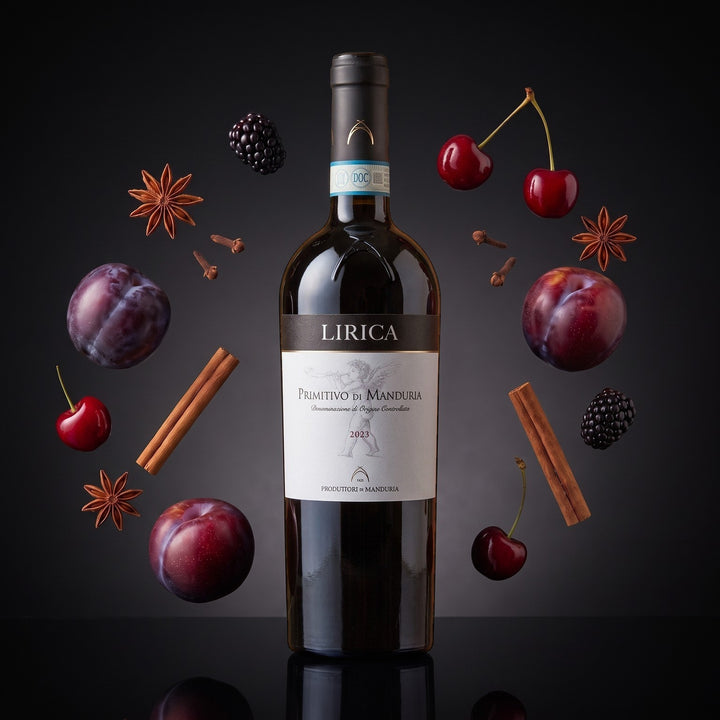 Lirica Primitivo - Produttori di Manduria – Aromabild