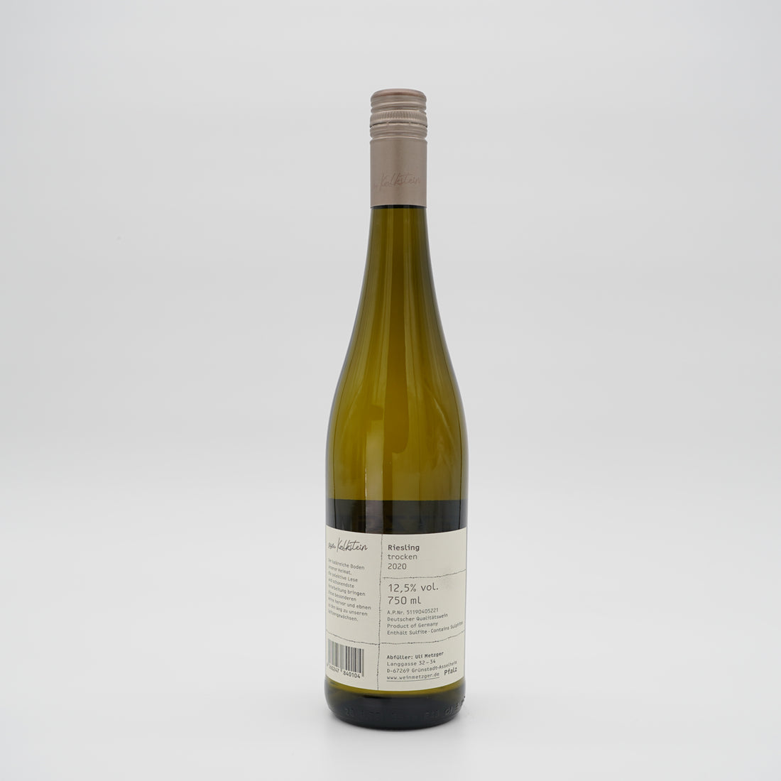 Riesling vom Kalkstein trocken - Metzger