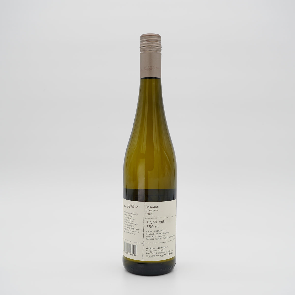 Riesling vom Kalkstein trocken - Metzger